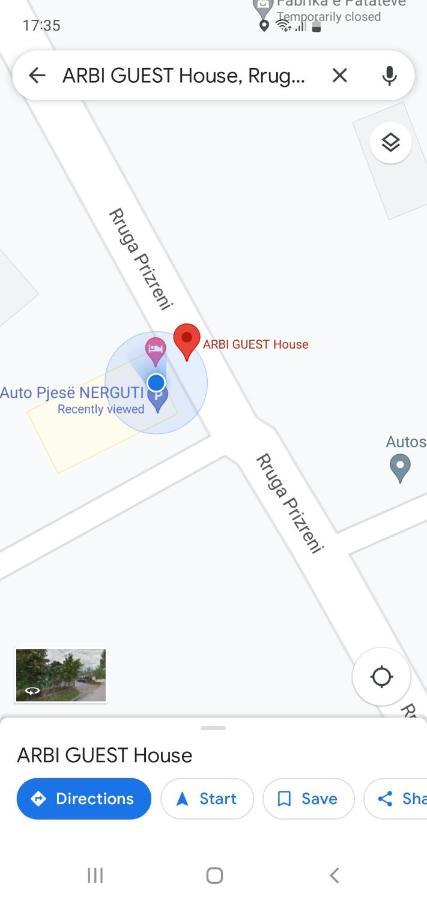 Arbi Guest House Kukes Zewnętrze zdjęcie